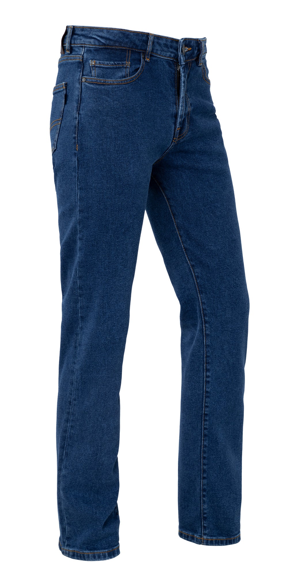 Bram Pants - Men - X20 - Stretch Denim - Mid Blue